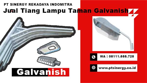 Distributor Tiang Lampu Taman Tinggi Galvanish